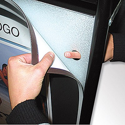Expo Sign Kundenstopper - A1 - schwarz